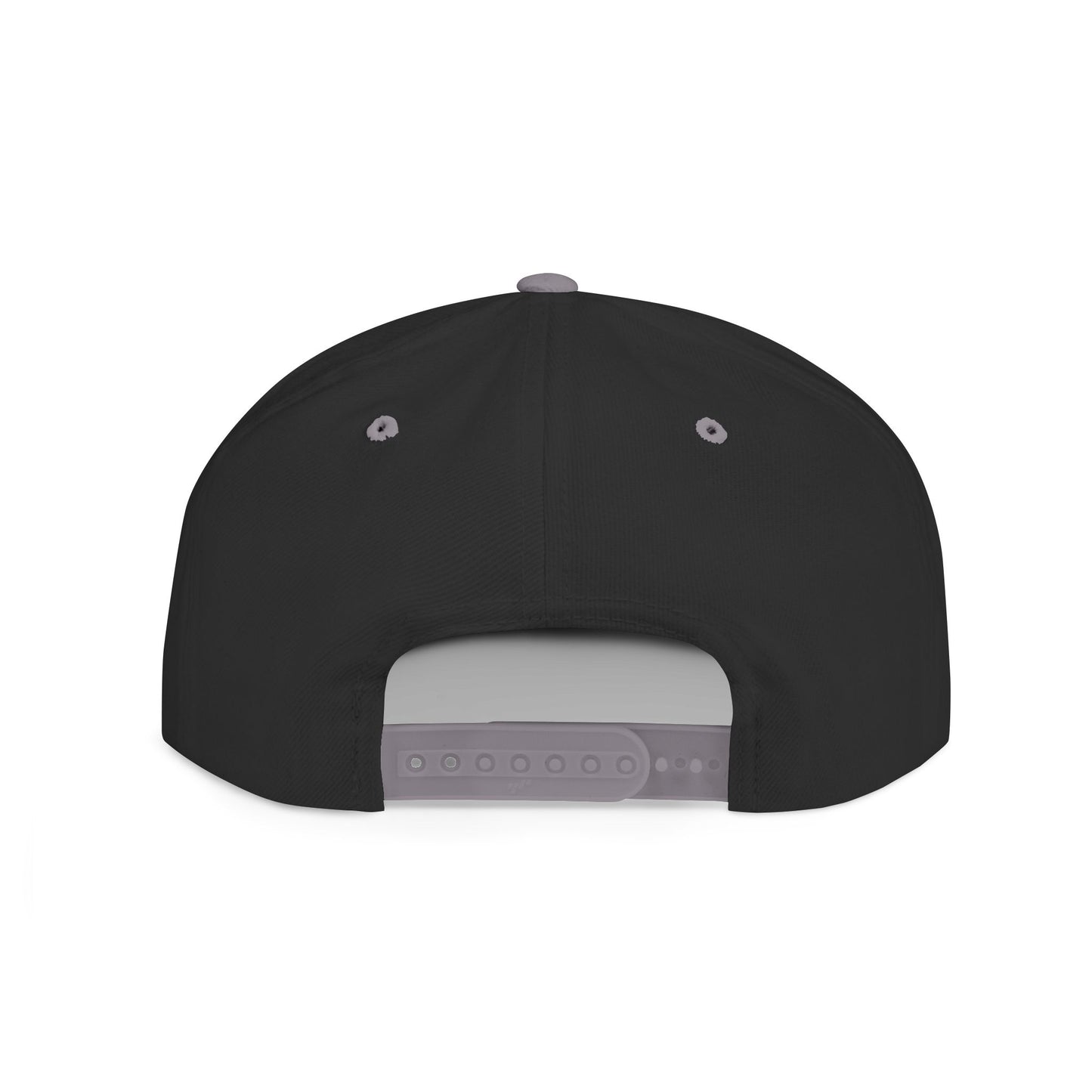 Untroubled Candi #1GOD"_Flat Bill Snapback-Gray Thread