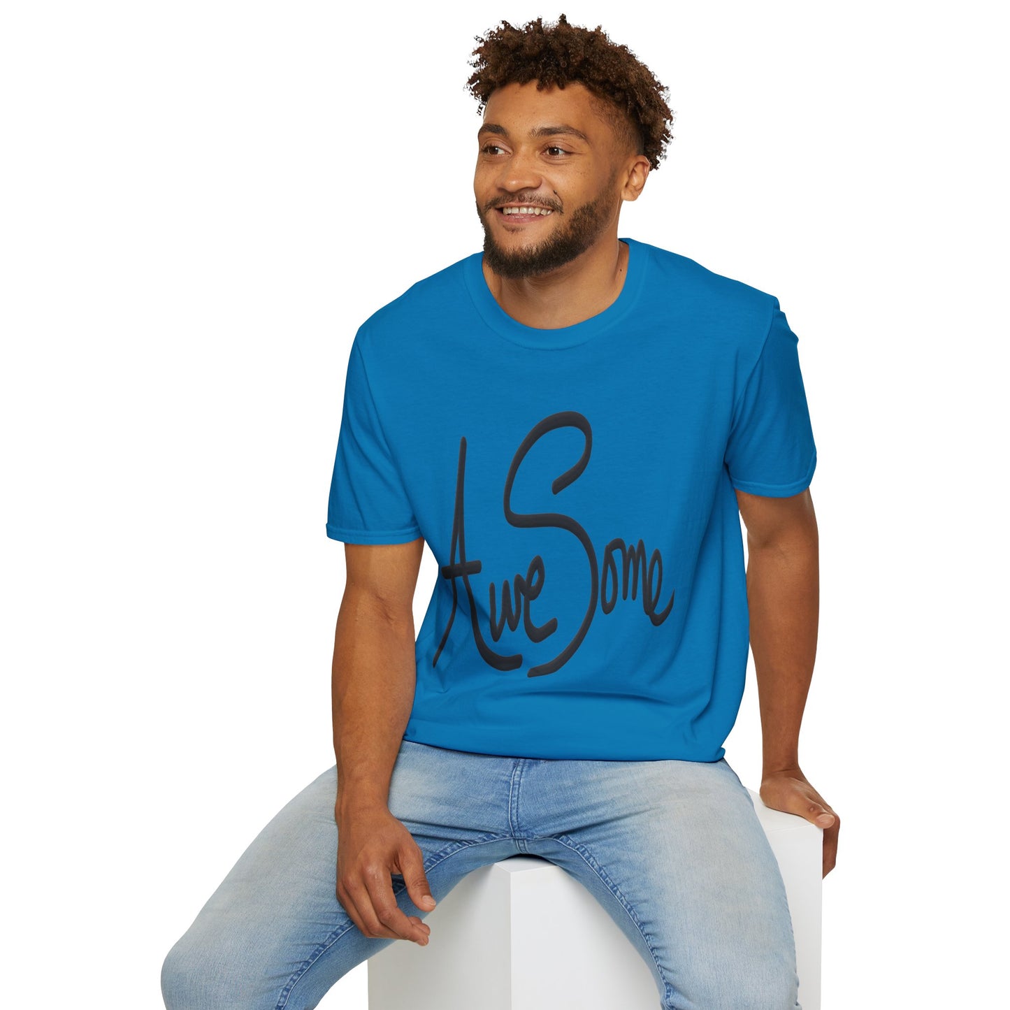 Untroubled Candi's "Awesome" Unisex Softstyle T-Shirt