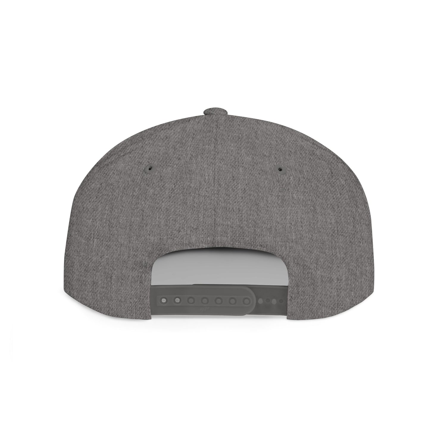 Untroubled Candi #1GOD"_Flat Bill Snapback-Gray Thread