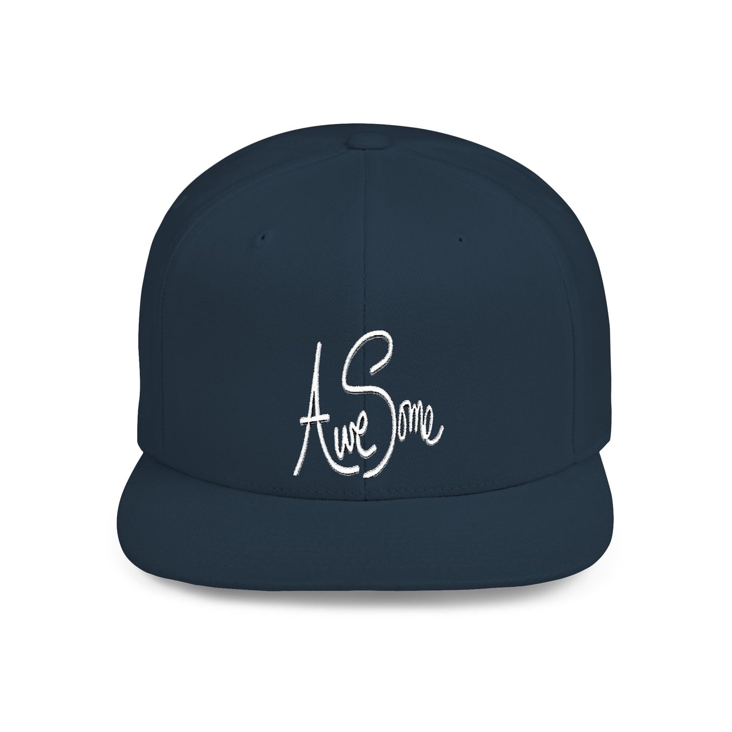 Untroubled Candi's "Awesome"_Flat Bill Snapback