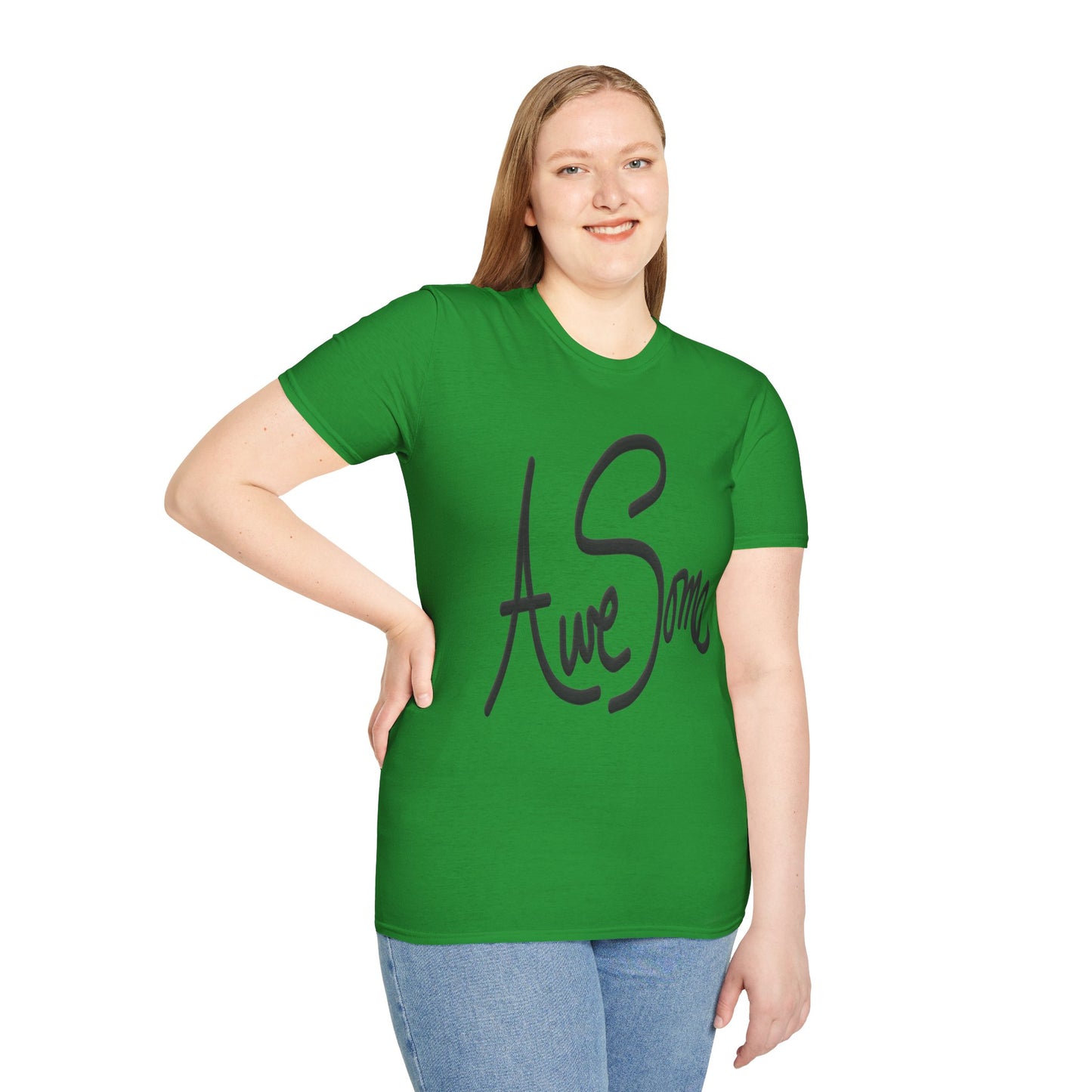 Untroubled Candi's "Awesome" Unisex Softstyle T-Shirt