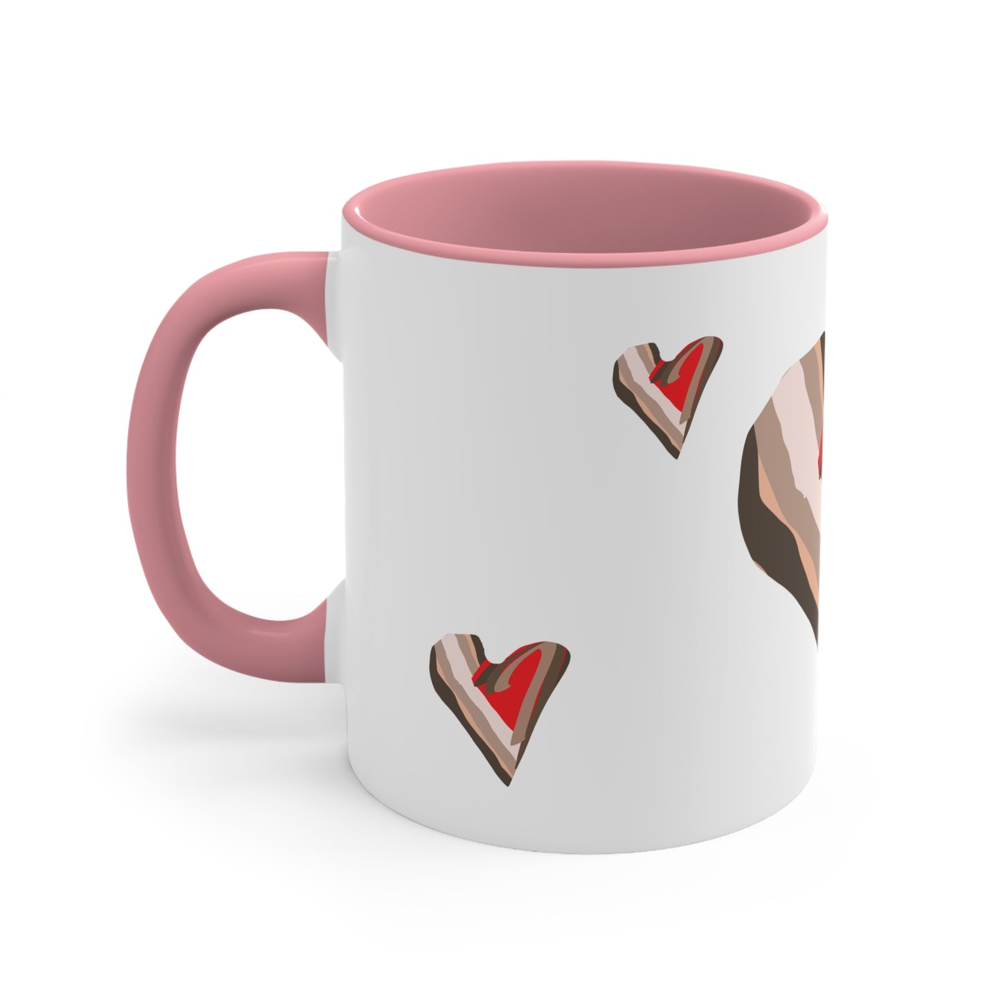 Untroubled Candi Mug, 11oz. All Love, Pink
