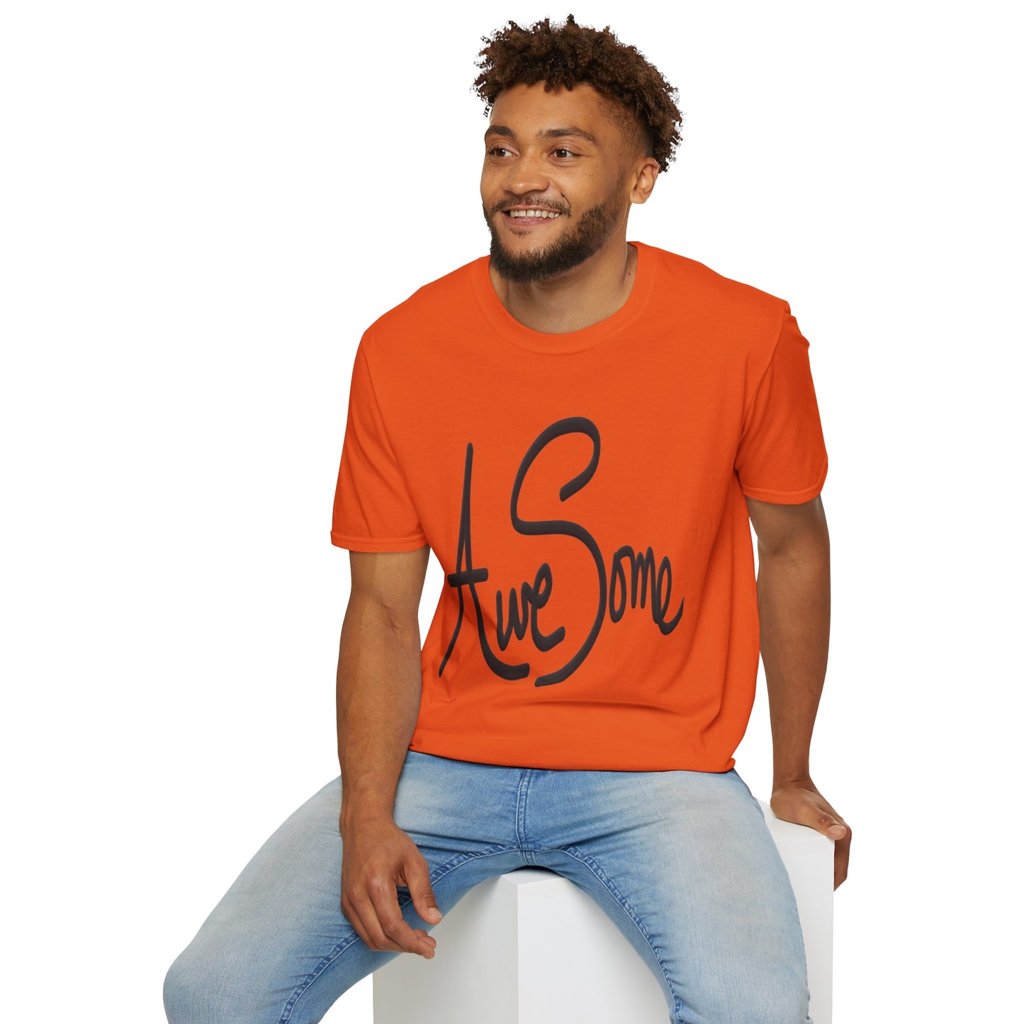 Untroubled Candi's "Awesome" Unisex Softstyle T-Shirt
