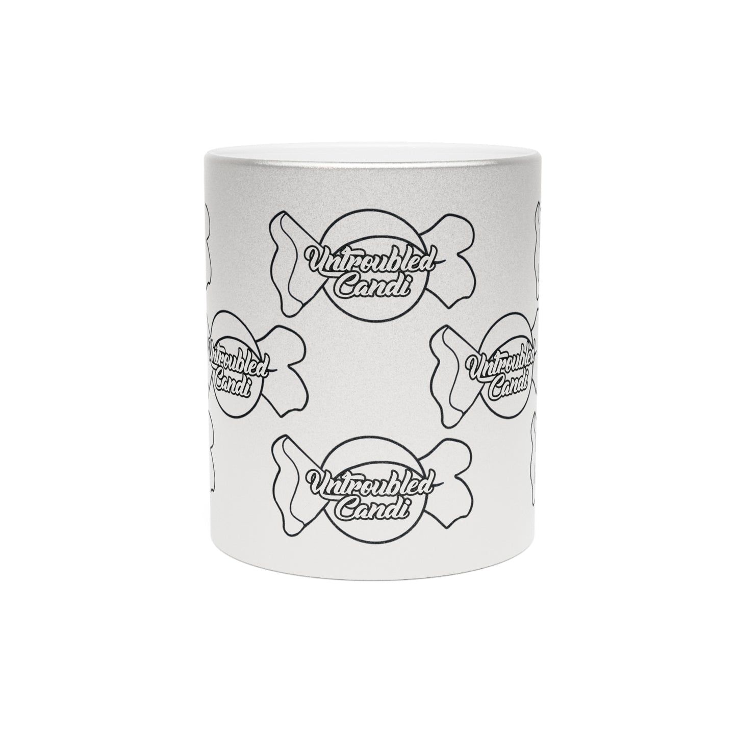 Untroubled Candi Metallic Mug (Silver\Gold)