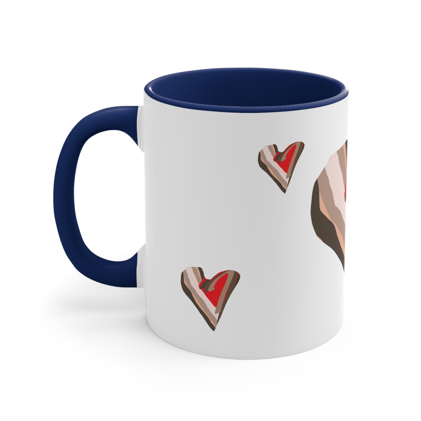 Untroubled Candi Mug, 11oz. All Love, Blue