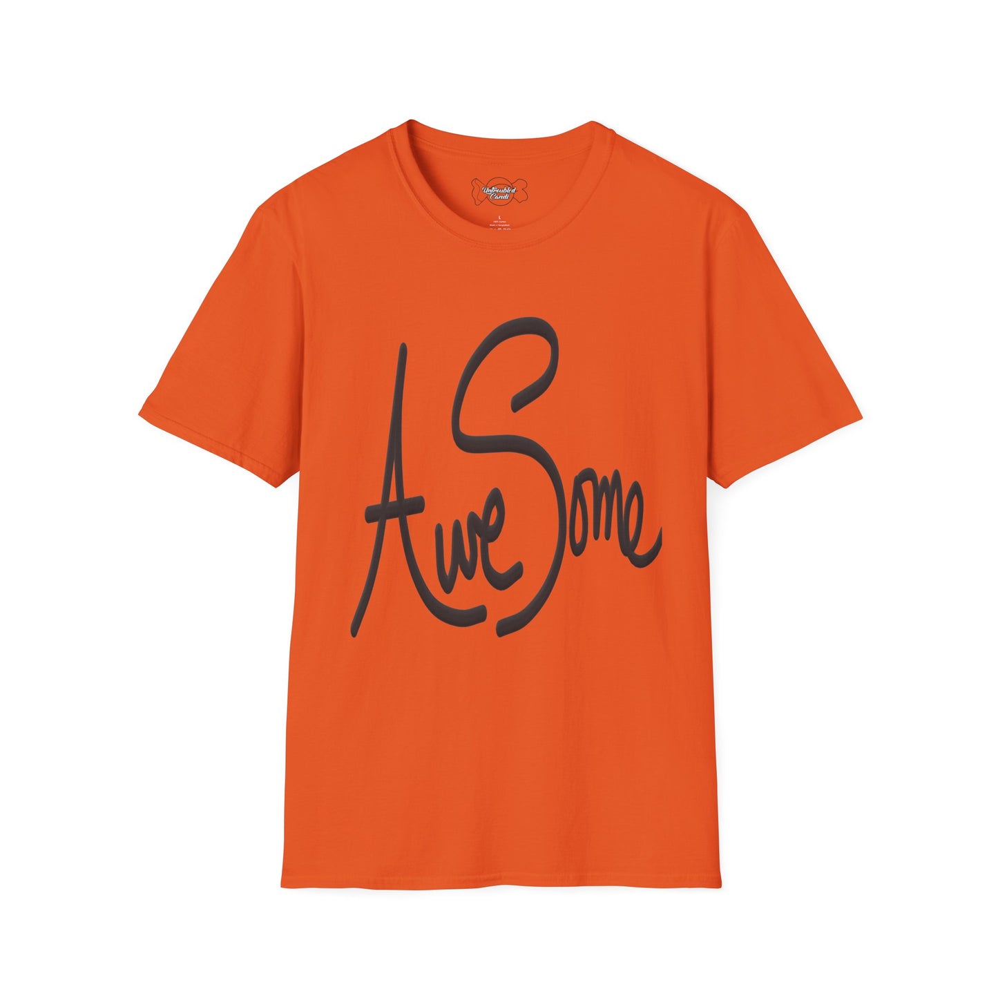 Untroubled Candi's "Awesome" Unisex Softstyle T-Shirt