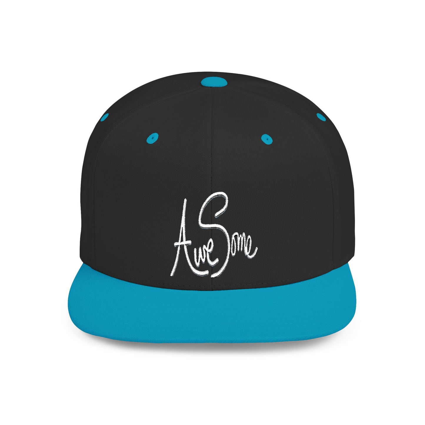 Untroubled Candi's "Awesome"_Flat Bill Snapback
