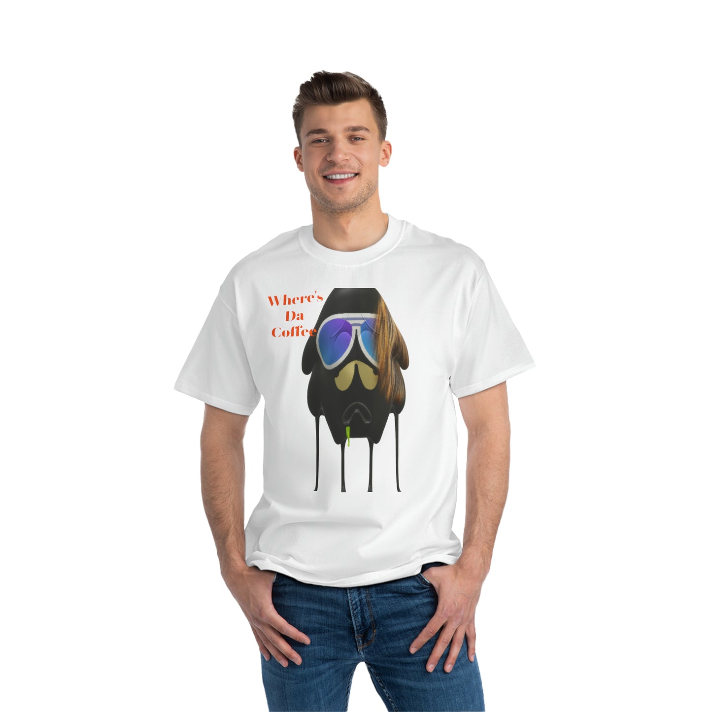 Untroubled Candi "Where's Da Coffee" Short Sleeve Tee