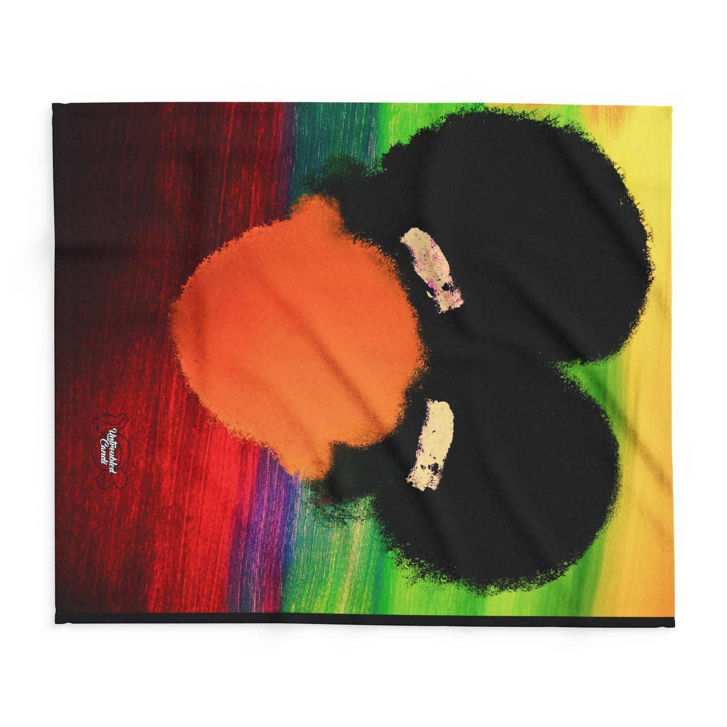 Untroubled Candi- "Brown Girl"-Arctic Fleece Blanket