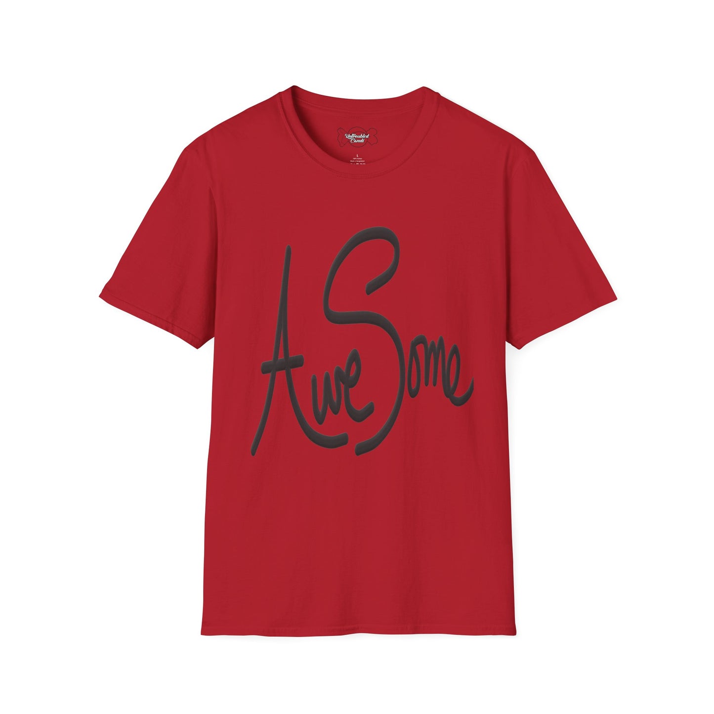 Untroubled Candi's "Awesome" Unisex Softstyle T-Shirt