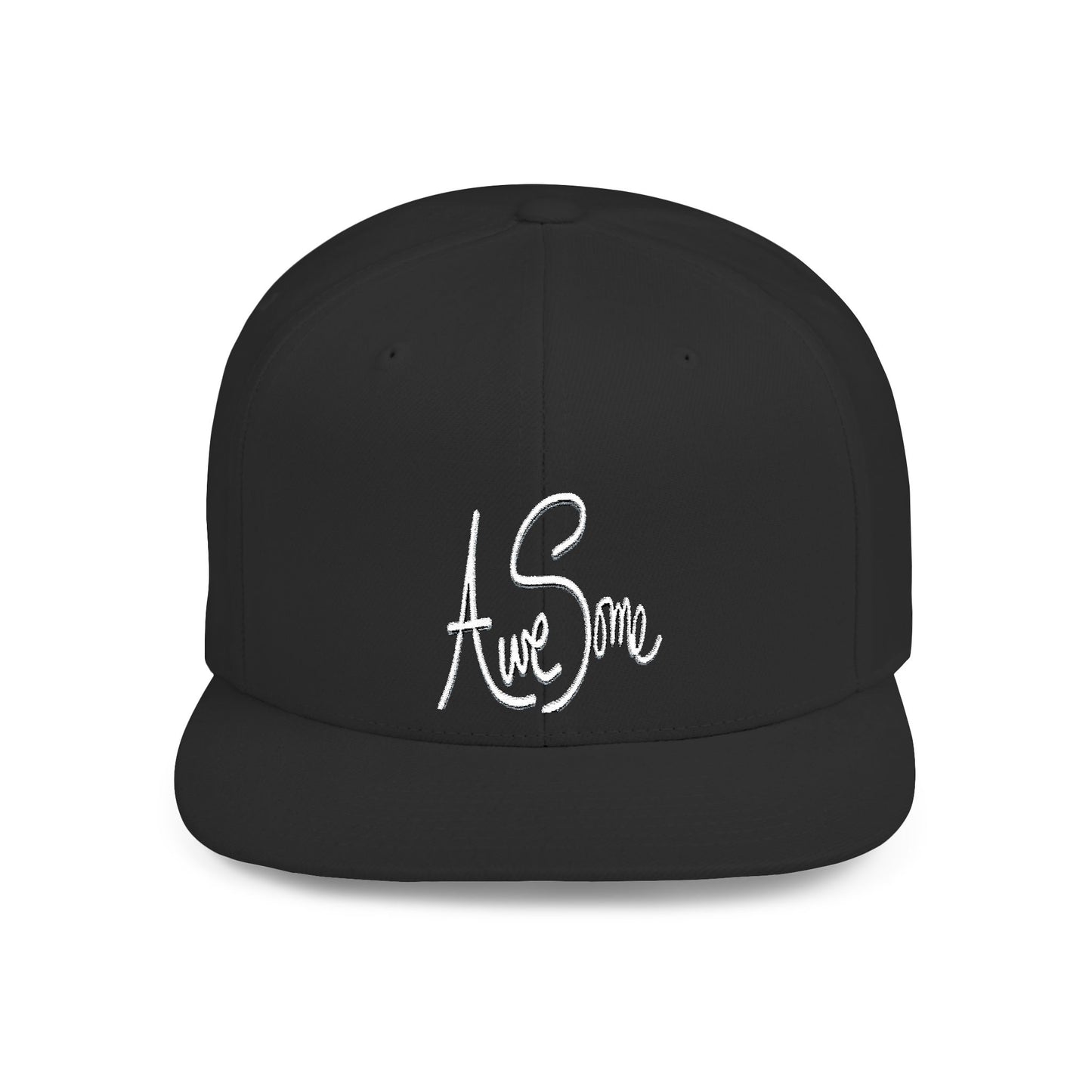 Untroubled Candi's "Awesome"_Flat Bill Snapback