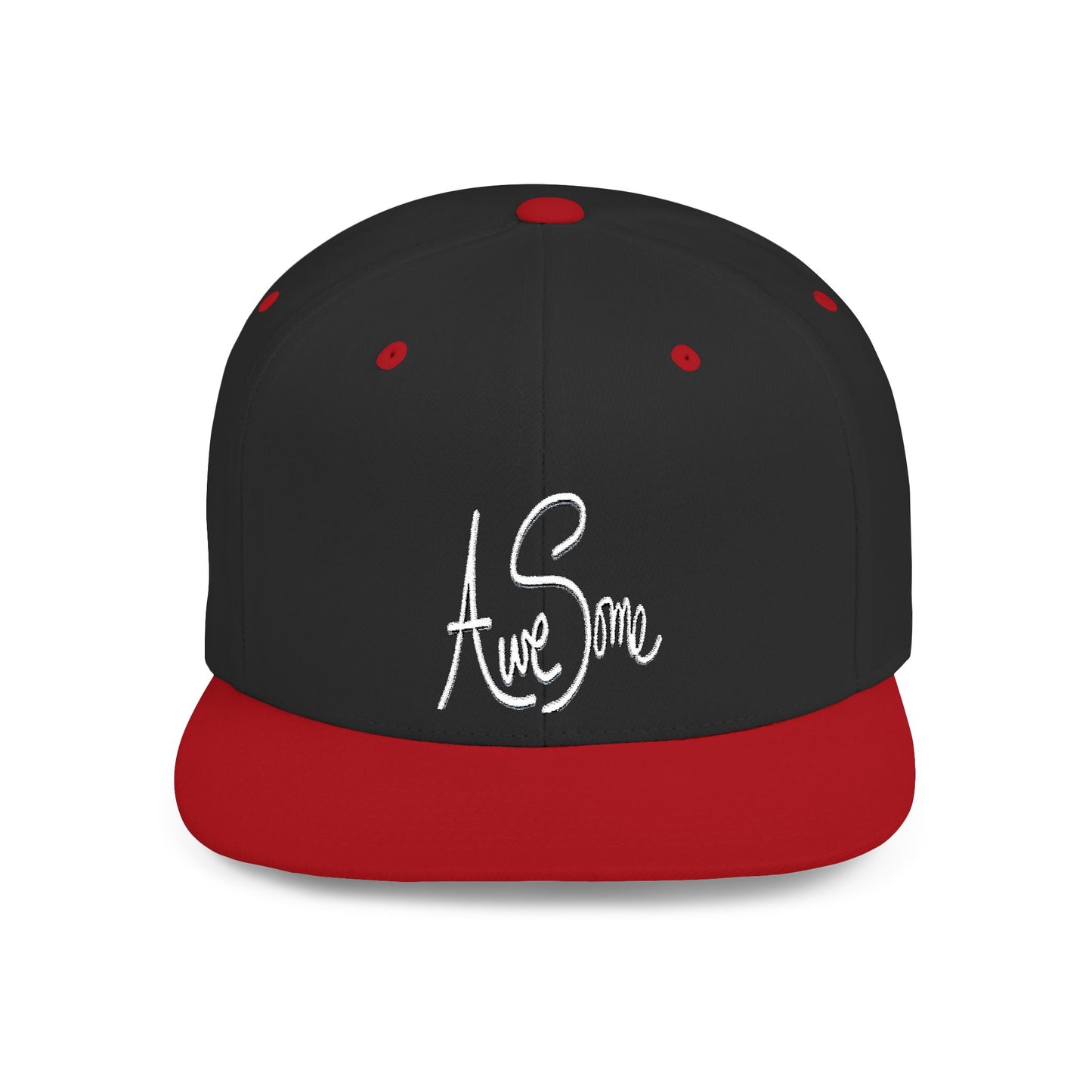 Untroubled Candi's "Awesome"_Flat Bill Snapback
