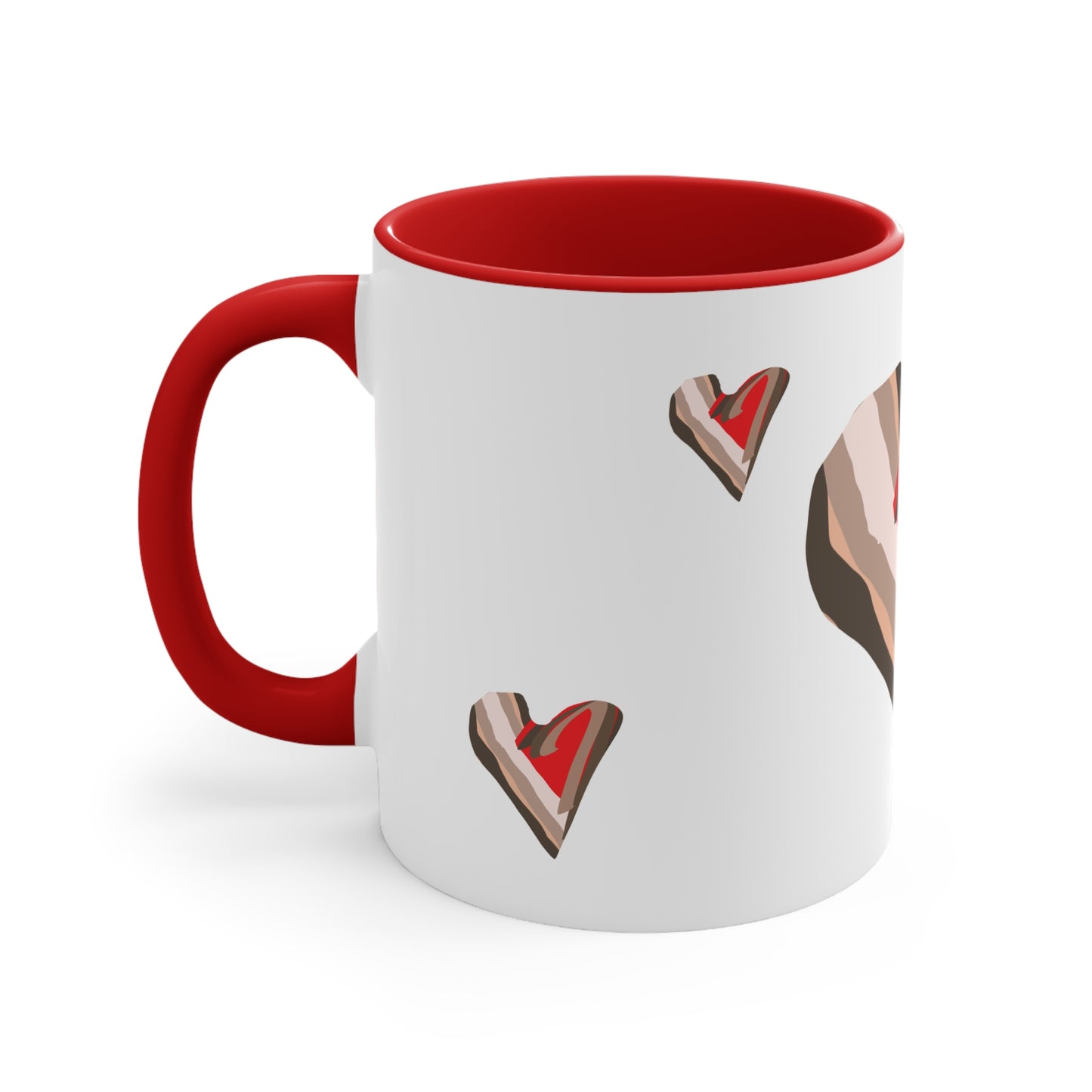 Untroubled Candi Mug, 11oz. All Love, Black