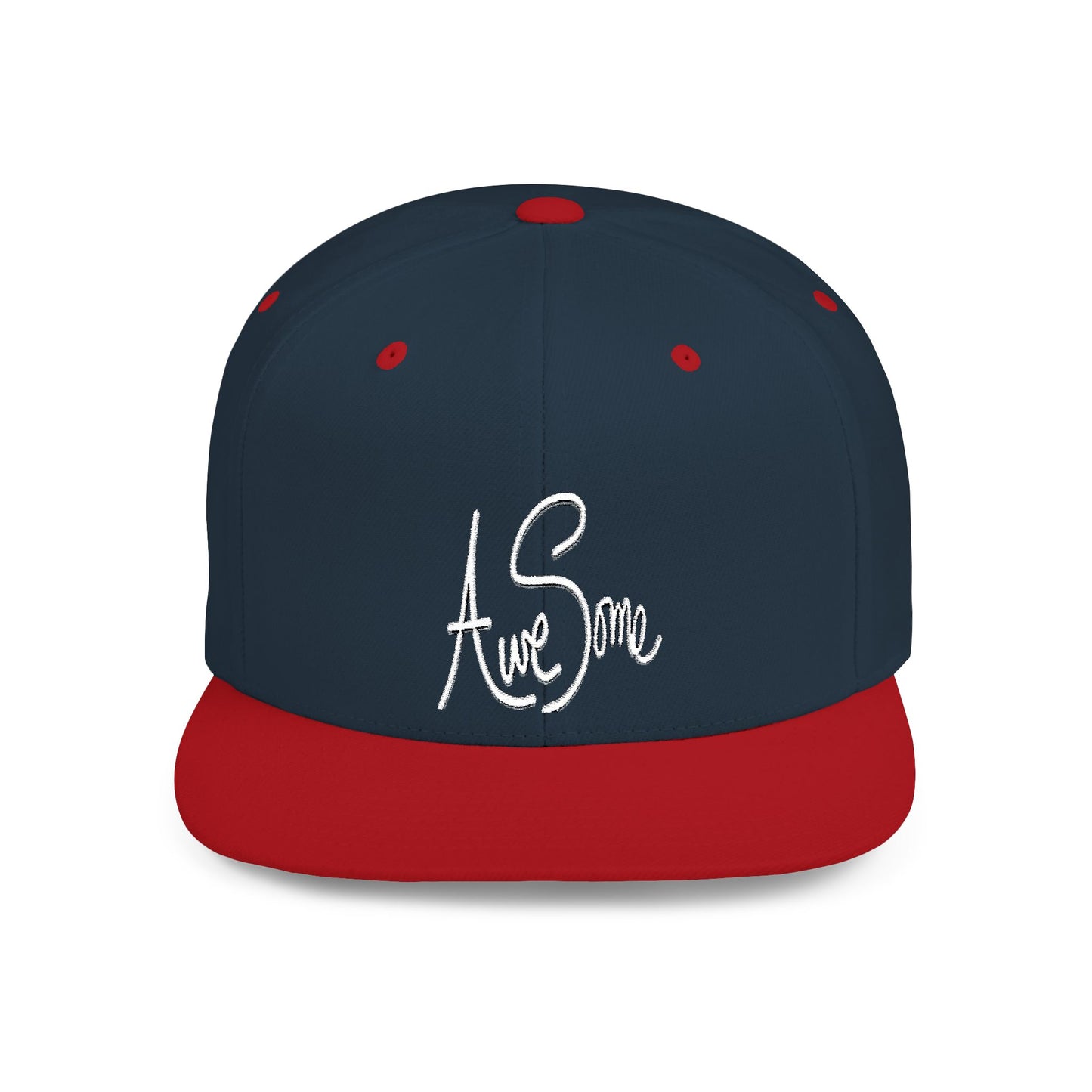 Untroubled Candi's "Awesome"_Flat Bill Snapback