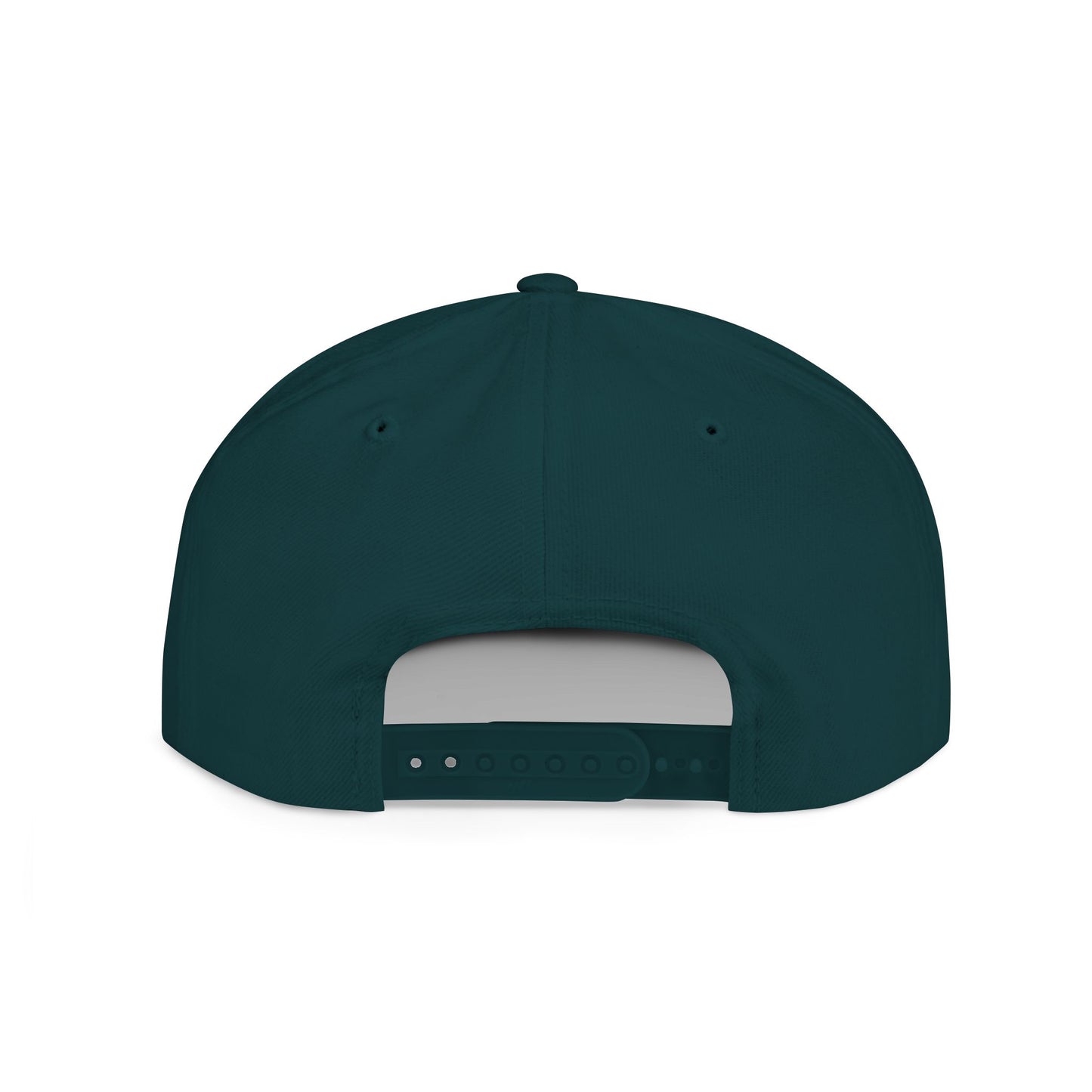 Untroubled Candi #1GOD"_Flat Bill Snapback-Gray Thread