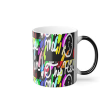 Load image into Gallery viewer, Untroubled Candi -&quot;This Helps me Clock in&quot; Color Morphing Mug, 11oz
