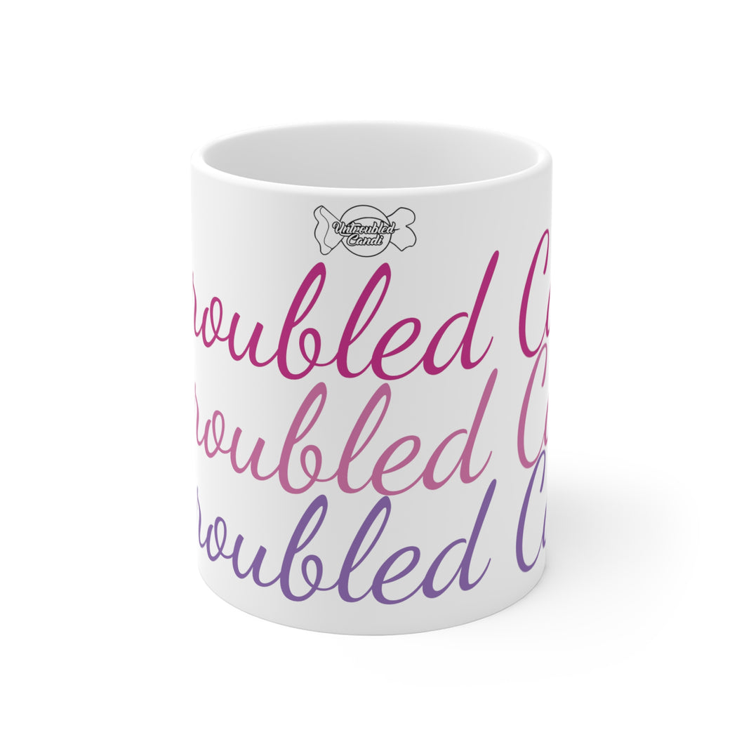 Untroubled Candi- Pink Mug 11oz