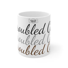 Load image into Gallery viewer, Untroubled Candi- Black, Gray, and Brown Mug 11oz

