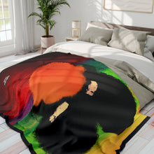 Load image into Gallery viewer, Untroubled Candi- &quot;Brown Girl&quot;-Arctic Fleece Blanket
