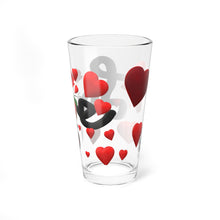 Load image into Gallery viewer, Untroubled Candi- &quot;Grow Love&quot; Pint Glass, 16oz
