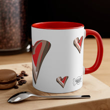 Load image into Gallery viewer, Untroubled Candi Mug, 11oz. All Love, Red
