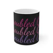 Load image into Gallery viewer, Untroubled Candi- Pink and Black Mug 11oz
