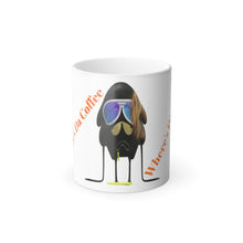 Load image into Gallery viewer, Untroubled Candi &quot;Where&#39;s Da Coffee&quot; Color Morphing Mug, 11oz
